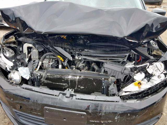 3VW2K7AJ8EM352540 - 2014 VOLKSWAGEN JETTA BASE BLACK photo 9