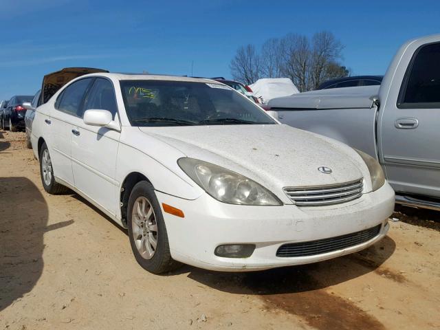 JTHBF30G620022219 - 2002 LEXUS ES 300 WHITE photo 1