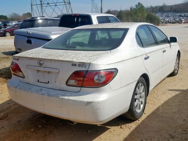 JTHBF30G620022219 - 2002 LEXUS ES 300 WHITE photo 4