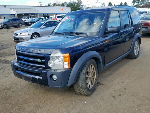 SALAE25458A444583 - 2008 LAND ROVER LR3 SE BLACK photo 2