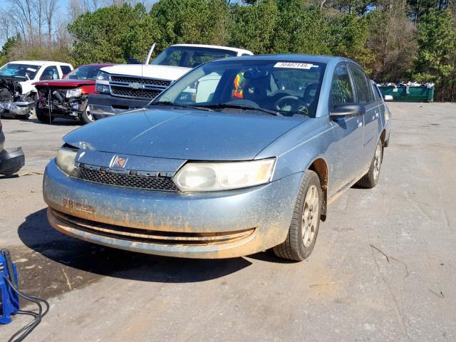 1G8AJ52F53Z181736 - 2003 SATURN ION LEVEL BLUE photo 2