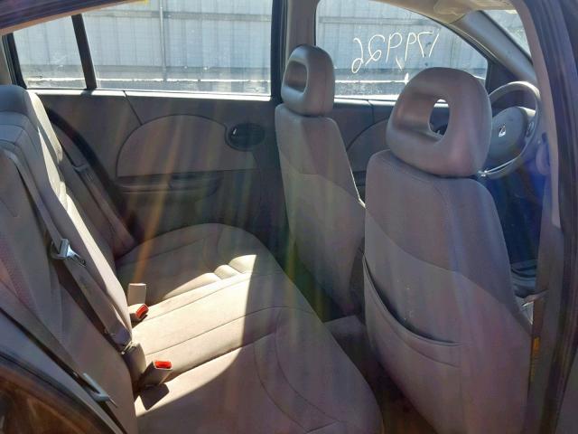 1G8AJ52F53Z181736 - 2003 SATURN ION LEVEL BLUE photo 6