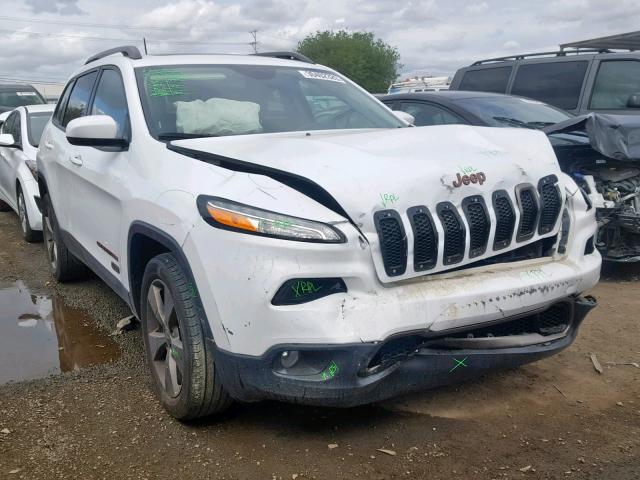 1C4PJLCS7HW510350 - 2017 JEEP CHEROKEE L WHITE photo 1