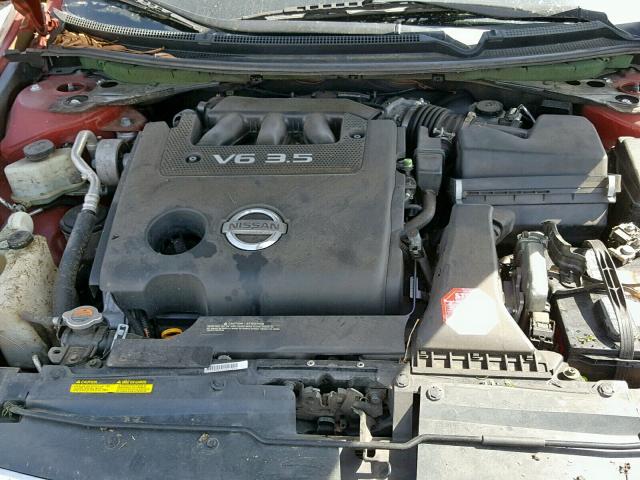 1N4BL21E67C232266 - 2007 NISSAN ALTIMA 3.5 RED photo 7