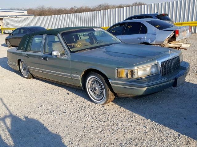 1LNLM81W0RY631330 - 1994 LINCOLN TOWN CAR E GREEN photo 1