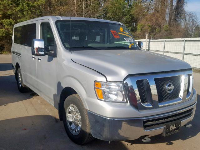 5BZAF0AA6HN850336 - 2017 NISSAN NV 3500 SILVER photo 1