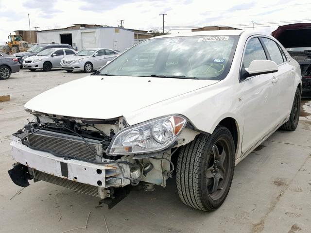 1G1ZH57B38F219640 - 2008 CHEVROLET MALIBU 1LT 白色 照片 2
