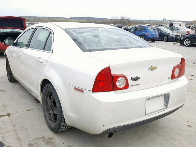 1G1ZH57B38F219640 - 2008 CHEVROLET MALIBU 1LT 白色 照片 3