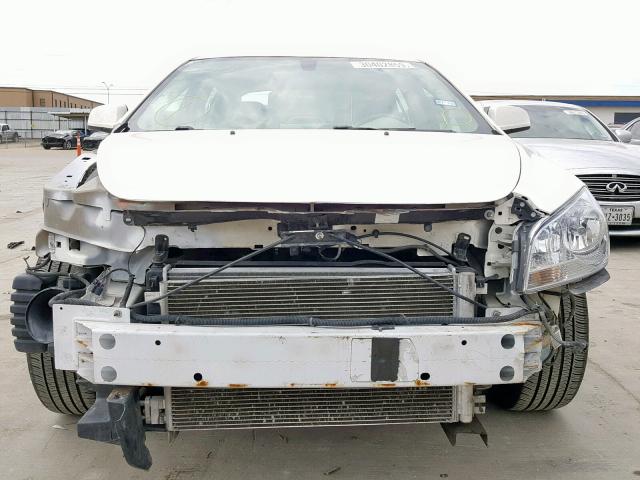 1G1ZH57B38F219640 - 2008 CHEVROLET MALIBU 1LT 白色 照片 9