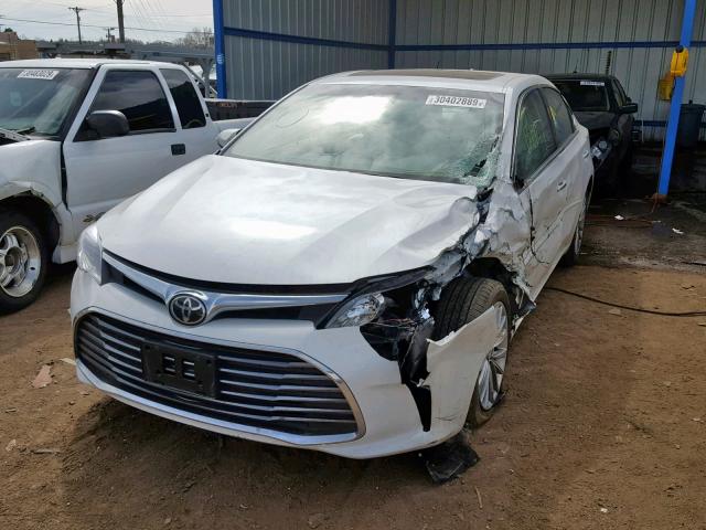 4T1BK1EB7HU255165 - 2017 TOYOTA AVALON XLE WHITE photo 2