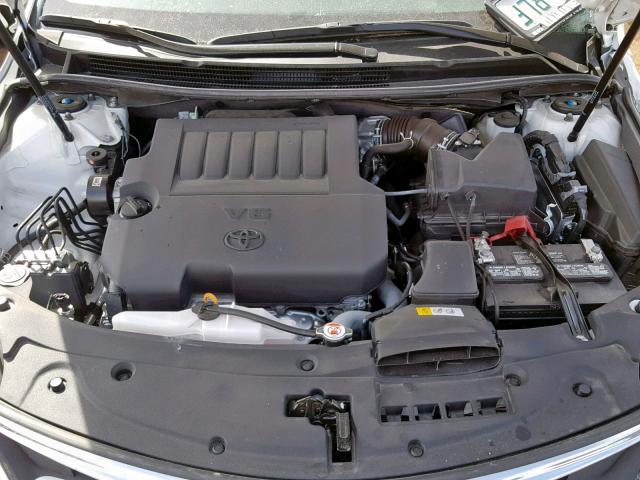 4T1BK1EB7HU255165 - 2017 TOYOTA AVALON XLE WHITE photo 7