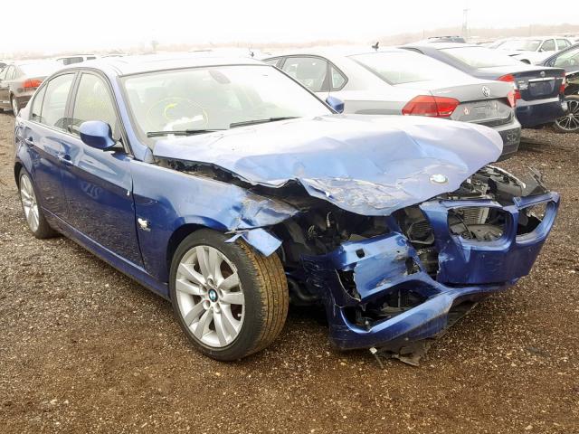 WBAPL5C54BA921318 - 2011 BMW 335 XI BLUE photo 1