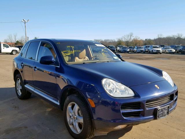 WP1AB29P84LA72402 - 2004 PORSCHE CAYENNE S BLUE photo 1