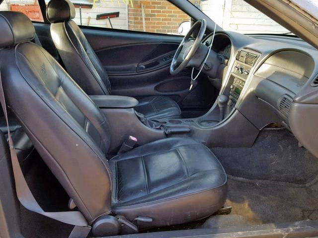1FAFP44432F135277 - 2002 FORD MUSTANG GRAY photo 5