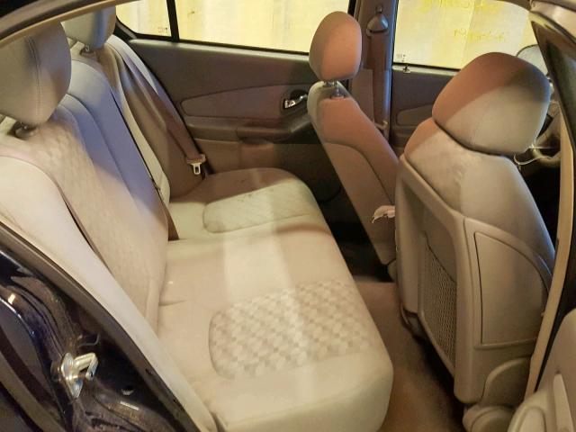 1G1ZT54835F330143 - 2005 CHEVROLET MALIBU LS BLUE photo 6