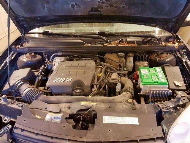 1G1ZT54835F330143 - 2005 CHEVROLET MALIBU LS BLUE photo 7