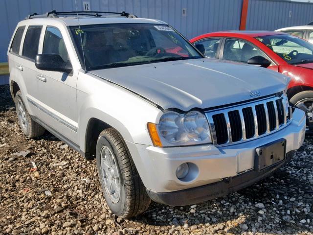 1J8HR58N15C617511 - 2005 JEEP GRAND CHER SILVER photo 1