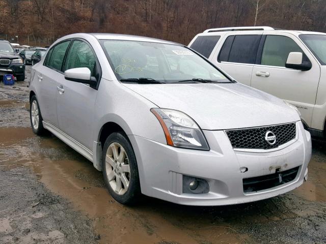 3N1AB6AP0AL700430 - 2010 NISSAN SENTRA 2.0 SILVER photo 1