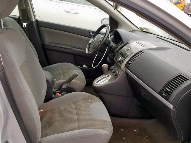 3N1AB6AP0AL700430 - 2010 NISSAN SENTRA 2.0 SILVER photo 5