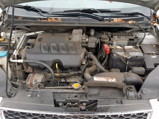 3N1AB6AP0AL700430 - 2010 NISSAN SENTRA 2.0 SILVER photo 7