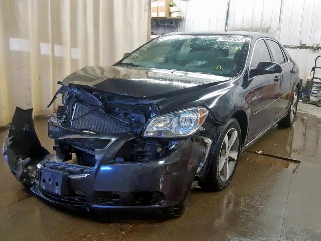 1G1ZC5EU8BF245242 - 2011 CHEVROLET MALIBU 1LT 黑色 照片 2
