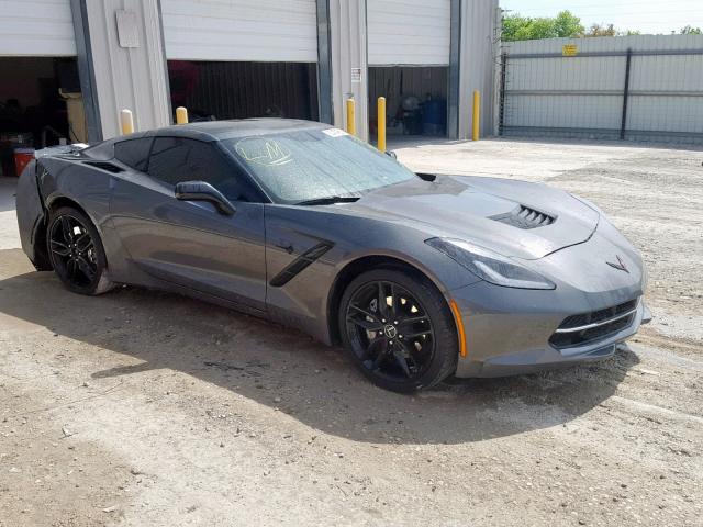 1G1YB2D77F5123993 - 2015 CHEVROLET CORVETTE S GRAY photo 1