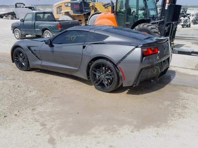 1G1YB2D77F5123993 - 2015 CHEVROLET CORVETTE S GRAY photo 3