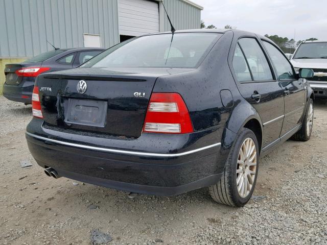 3VWVH69M64M064258 - 2004 VOLKSWAGEN JETTA GLI BLACK photo 4