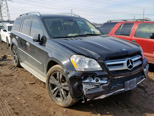 4JGBF7BE5BA670922 - 2011 MERCEDES-BENZ GL 450 4MA BLACK photo 1