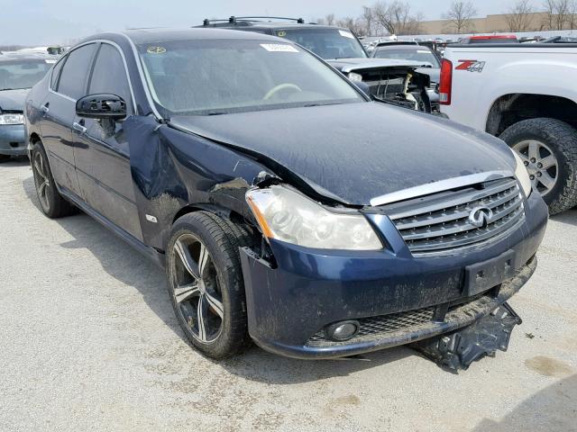 JNKAY01F27M459872 - 2007 INFINITI M35 BASE BLUE photo 1