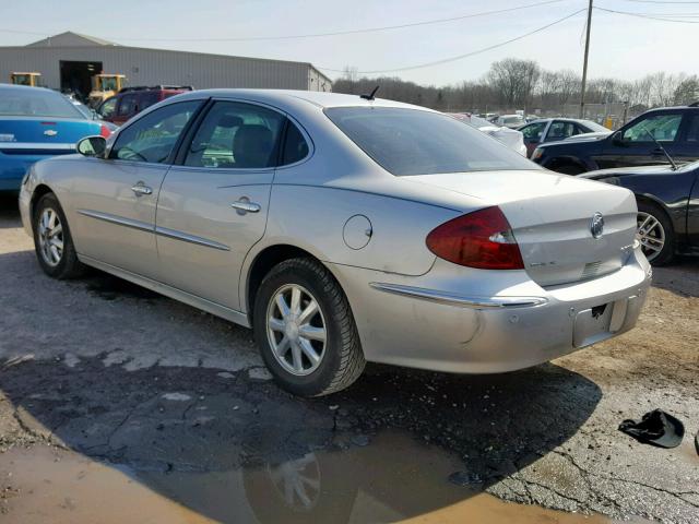 2G4WD582161258165 - 2006 BUICK LACROSSE C GRAY photo 3