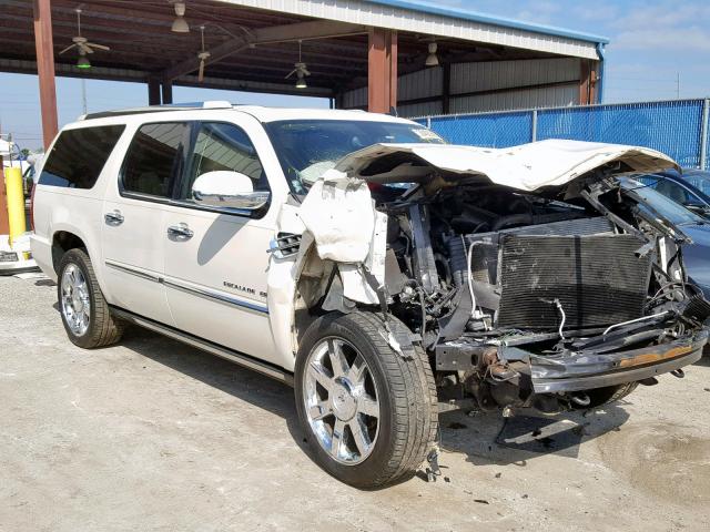 1GYS4JEF4BR183699 - 2011 CADILLAC ESCALADE E WHITE photo 1