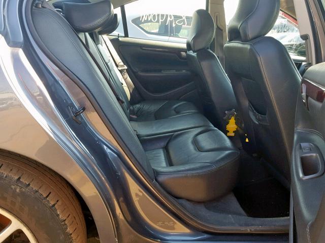 YV1RS61T132273819 - 2003 VOLVO S60 GRAY photo 6