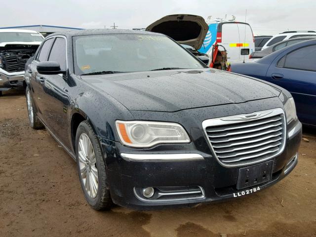 2C3CCARG3DH581087 - 2013 CHRYSLER 300 BLACK photo 1