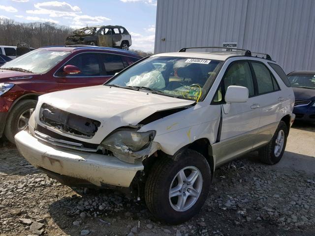 JT6HF10U6X0079346 - 1999 LEXUS RX 300 TAN photo 2