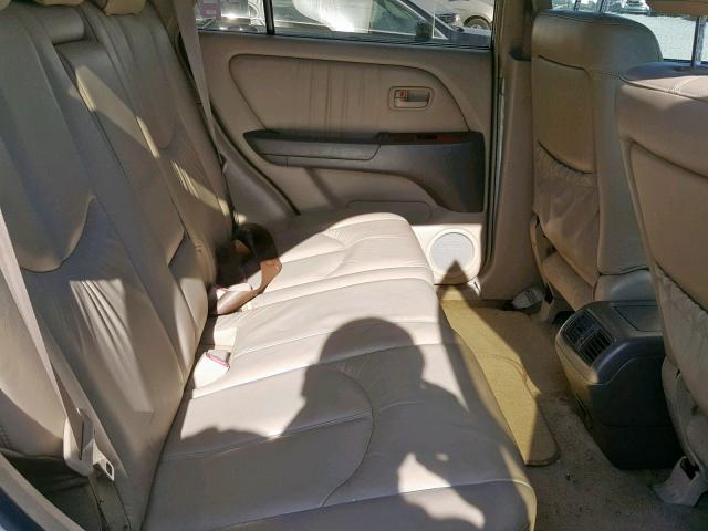 JT6HF10U6X0079346 - 1999 LEXUS RX 300 TAN photo 6