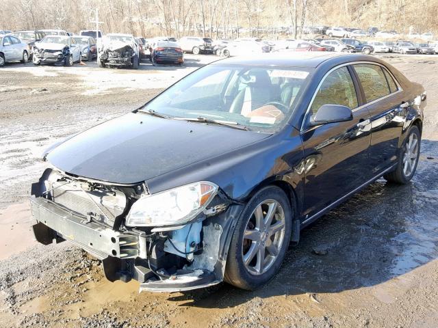 1G1ZK577294246791 - 2009 CHEVROLET MALIBU LTZ GRAY photo 2