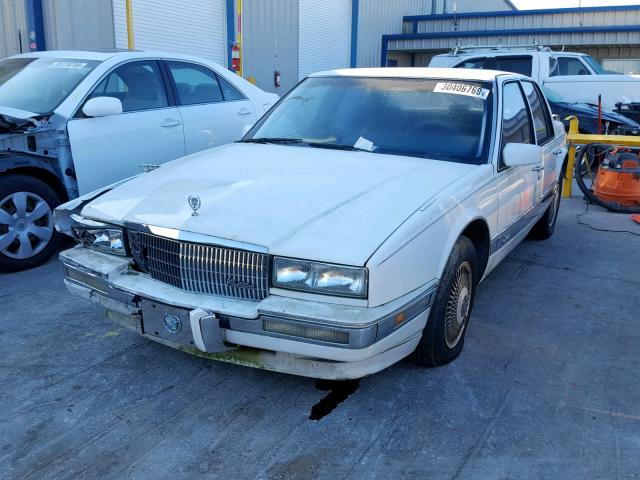 1G6KS53B9MU814789 - 1991 CADILLAC SEVILLE WHITE photo 2