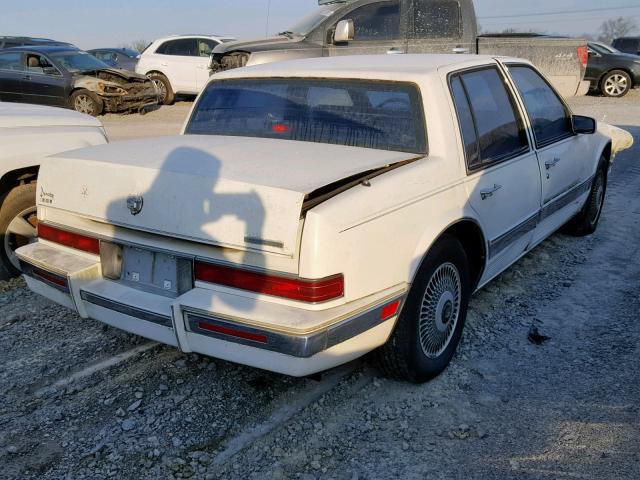 1G6KS53B9MU814789 - 1991 CADILLAC SEVILLE WHITE photo 4