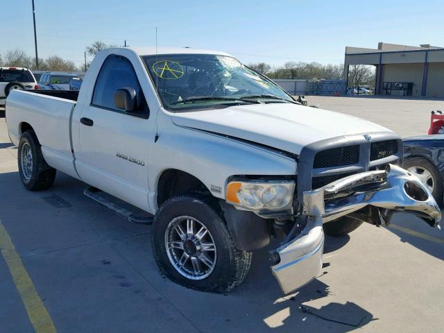 3D7KA26D24G177572 - 2004 DODGE RAM 2500 S თეთრი ფოტო 1