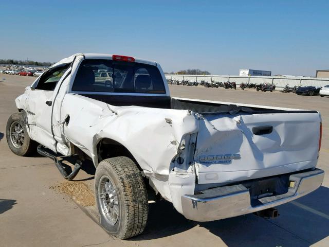 3D7KA26D24G177572 - 2004 DODGE RAM 2500 S თეთრი ფოტო 10