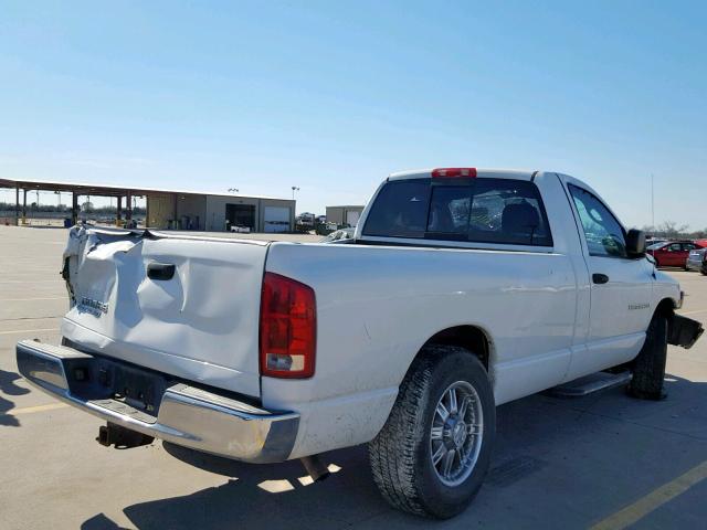 3D7KA26D24G177572 - 2004 DODGE RAM 2500 S თეთრი ფოტო 4