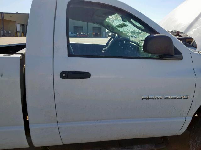 3D7KA26D24G177572 - 2004 DODGE RAM 2500 S თეთრი ფოტო 5