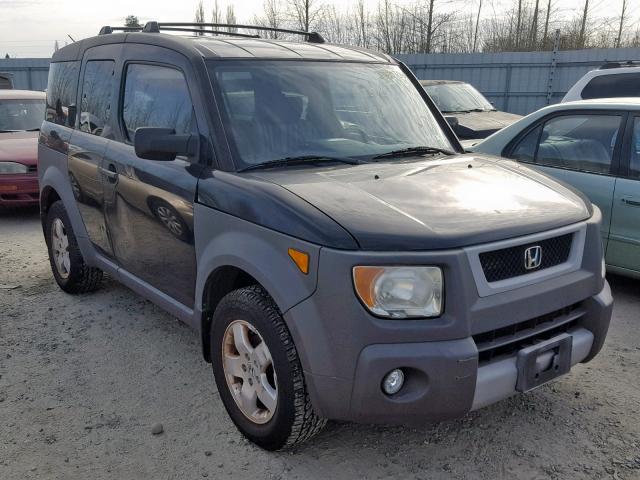 5J6YH28553L014125 - 2003 HONDA ELEMENT EX BLACK photo 1