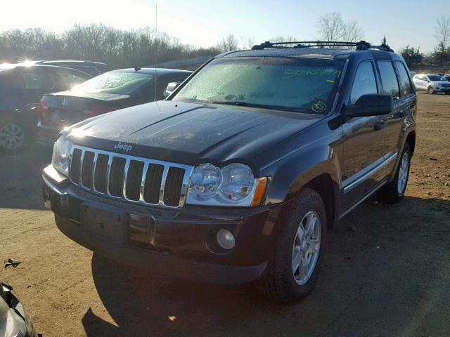 1J4GR48KX6C126661 - 2006 JEEP GRAND CHER BLACK photo 2