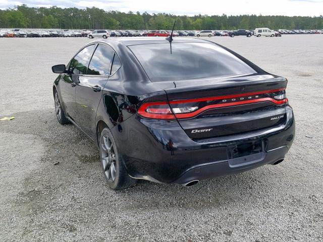 1C3CDFBA7DD328769 - 2013 DODGE DART SXT BLACK photo 3