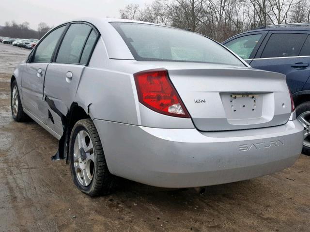 1G8AL52F03Z184084 - 2003 SATURN ION LEVEL SILVER photo 3