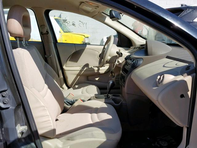 1G8AJ52FX3Z140180 - 2003 SATURN ION LEVEL BLACK photo 5