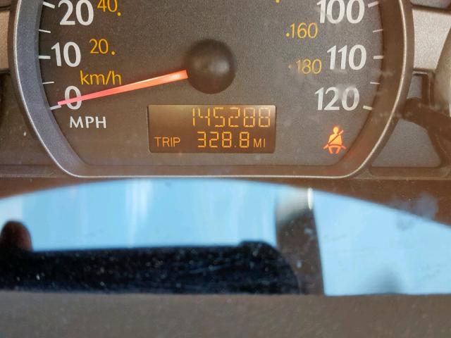 1G8AJ52FX3Z140180 - 2003 SATURN ION LEVEL BLACK photo 8