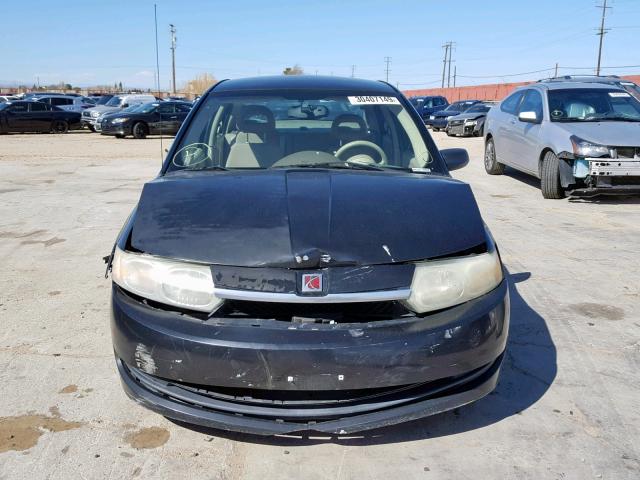 1G8AJ52FX3Z140180 - 2003 SATURN ION LEVEL BLACK photo 9